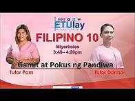 Video thumbnail for Gamit at Pokus ng Pandiwa || Filipino 10 || Quarter 1 Week 2