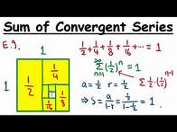 Video thumbnail for 11.2.2 Find Sum of Convergent Series