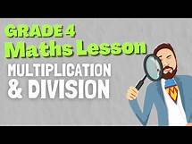 Video thumbnail for Grade 4 Math Lessons Multiplication & Division