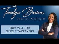 Video thumbnail for How to fill out 2024 IRS Form W4 (Single)