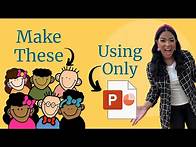Video thumbnail for Create Your Own Clip Art Using POWERPOINT!
