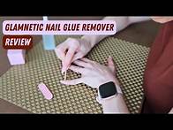 Video thumbnail for Review and How To Use the Glamnetic Nail Glue Remover correctly!