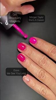 Video thumbnail for Pink comparison: OPI, Essie, Morgan Taylor!