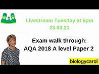 Video thumbnail for AQA Paper 2 2018 walk-through