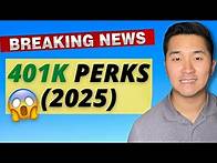 Video thumbnail for New 401K Rules and Benefits You Need to Know in 2025