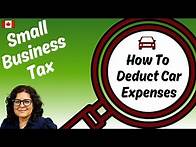 Video thumbnail for How to Deduct Your Business Car Expenses (and Reduce Your Taxes)