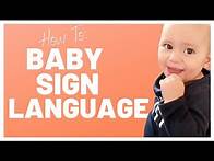 Video thumbnail for TEACH YOUR BABY TO SIGN - BABY SIGN LANGUAGE BASICS + 5 EASY SIGNS