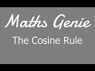 Video thumbnail for The Cosine Rule
