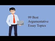 Video thumbnail for 99 Best Argumentative Essay Topics for Students | Essay Writing Tips 2022 [Updated]