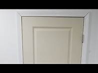 Video thumbnail for DIY How to install and custom cut prehung door