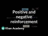 Video thumbnail for Operant conditioning: Positive-and-negative reinforcement and punishment | MCAT | Khan Academy