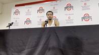 Video thumbnail for Watch Ohio State's Micah Parrish after overtime loss to Indiana