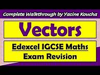 Video thumbnail for Vectors - Complete Topic Walkthrough for Edexcel GCSE & IGCSE Maths A/B