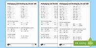 Video thumbnail for Multiplying and Dividing by 10 and 100 Worksheets