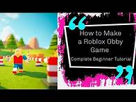 Video thumbnail for Ultimate Guide To Creating Obby!