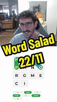 Video thumbnail for Engaging Word Salad Game Challenge for Gamers