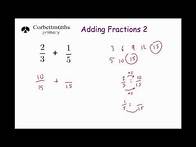 Video thumbnail for Adding Fractions with Different Denominators - Primary