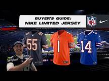 Video thumbnail for Part 2: Nike NFL Apparel Buyer's Guide - Limited Jersey (Twill Numbers, Licensed Authentic Swingman)