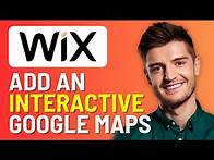 Video thumbnail for How to Add an Interactive Google Maps on Your Wix Website | 2024 Tutorial