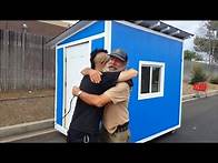 Video thumbnail for Watch How Dozens of Homeless People React to Receiving a Tiny House