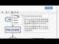 Video thumbnail for Create a flowchart in Google Docs & Drive