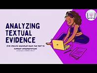 Video thumbnail for Analyzing Textual Evidence for 6th grade -