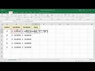 Video thumbnail for Display a Symbol Conditionally using the IF Function