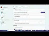 Video thumbnail for Windows 11 24H2 23H2 How to change display language without a reinstall