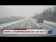 Video thumbnail for Road conditions on I-40 East