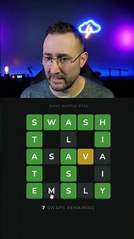 Video thumbnail for Drop the Waffle 🧇 - It's Word Waffle! #wordwaffle