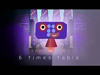 Video thumbnail for 6 TIMES TABLE NUMBER BLOCKS BY ABOUT ART 2