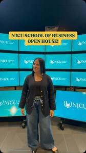 Video thumbnail for NJCU Graduate Admissions on Instagram: "🔰 𝐖𝐚𝐧𝐭 𝐭𝐨 𝐥𝐞𝐚𝐫𝐧 𝐦𝐨𝐫𝐞 𝐚𝐛𝐨𝐮𝐭 𝐍𝐉𝐂𝐔’𝐬 𝐛𝐮𝐬𝐢𝐧𝐞𝐬𝐬 𝐩𝐫𝐨𝐠𝐫𝐚𝐦𝐬? Hear directly from Isabel Casais, Assistant to the Dean for Graduate Enrollment, about what makes our programs special! Join us at the 𝑵𝑱𝑪𝑼 𝑺𝒄𝒉𝒐𝒐𝒍 𝒐𝒇 𝑩𝒖𝒔𝒊𝒏𝒆𝒔𝒔 𝑶𝒑𝒆𝒏 𝑯𝒐𝒖𝒔𝒆 on 𝐒𝐚𝐭𝐮𝐫𝐝𝐚𝐲, 𝐌𝐚𝐫𝐜𝐡 𝟏𝐬𝐭, to get your questions answered and see if NJCU is the right fit for you.🎓📊 Register now in the 🔗 link in our bio—we’d love