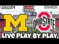 Video thumbnail for Michigan vs Ohio State LIVE NCAAF 2024 Live College Football Stream
