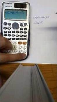 Video thumbnail for Complex Exponential function using Casio-991ES