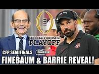 Video thumbnail for The College Football Playoff SEMIFINALS PREDICTIONS REVEALED! | The Matt Barrie Show