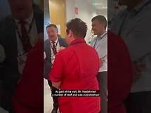 Video thumbnail for Health Minister Mike Nesbitt Visits South West Acute Hospital, Enniskillen