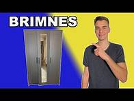 Video thumbnail for Easy To Follow IKEA Brimnes 3 Door Wardrobe Tutorial
