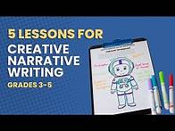 Video thumbnail for The lessons you MUST teach for Creative Narrative Writing / Getting great stories from your students