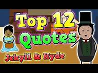 Video thumbnail for Top 12 MOST IMPORTANT Jekyll And Hyde Quotes #gcseenglish