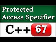 Video thumbnail for C++ Protected Access Modifier in Classes | CPP Object Oriented Video Tutorial