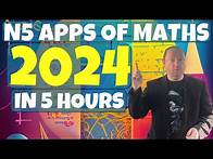 Video thumbnail for NATIONAL 5 APPLICATIONS OF MATHS 2024 | WHOLE COURSE IN 5 HOURS!
