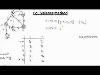 Video thumbnail for 8. DFA Minimization using Equivalence method