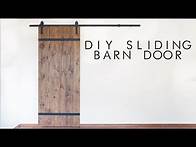 Video thumbnail for DIY Modern Sliding Barn Door | Modern Builds | EP. 43