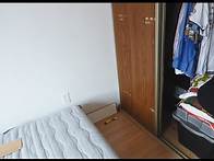 Video thumbnail for how to remove sliding closet door from bottom track (plastic guides)