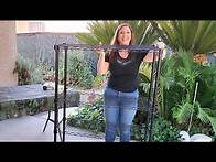 Video thumbnail for Amazon Basics 4 shelf shelving unit instructions - Adjustable Heavy Duty Shelves For Kitchen, Garage