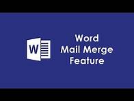 Video thumbnail for How to Print Multiple Letter at once using Microsoft Word Mail Merge Features