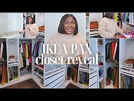 Video thumbnail for My IKEA PAX Closet System Breakdown: How to Build a Custom Wardrobe from IKEA Planning, Cost & more
