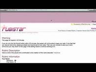 Video thumbnail for Create Awesome Rubrics using Rubistar