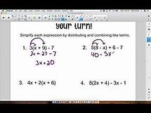 Video thumbnail for Simplifying Expressions - 6th Grade
