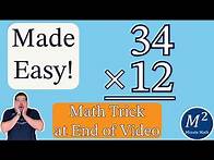 Video thumbnail for Master Two-Digit Multiplication Fast! Real-Life Math Tricks and Simple Steps 🔢💡